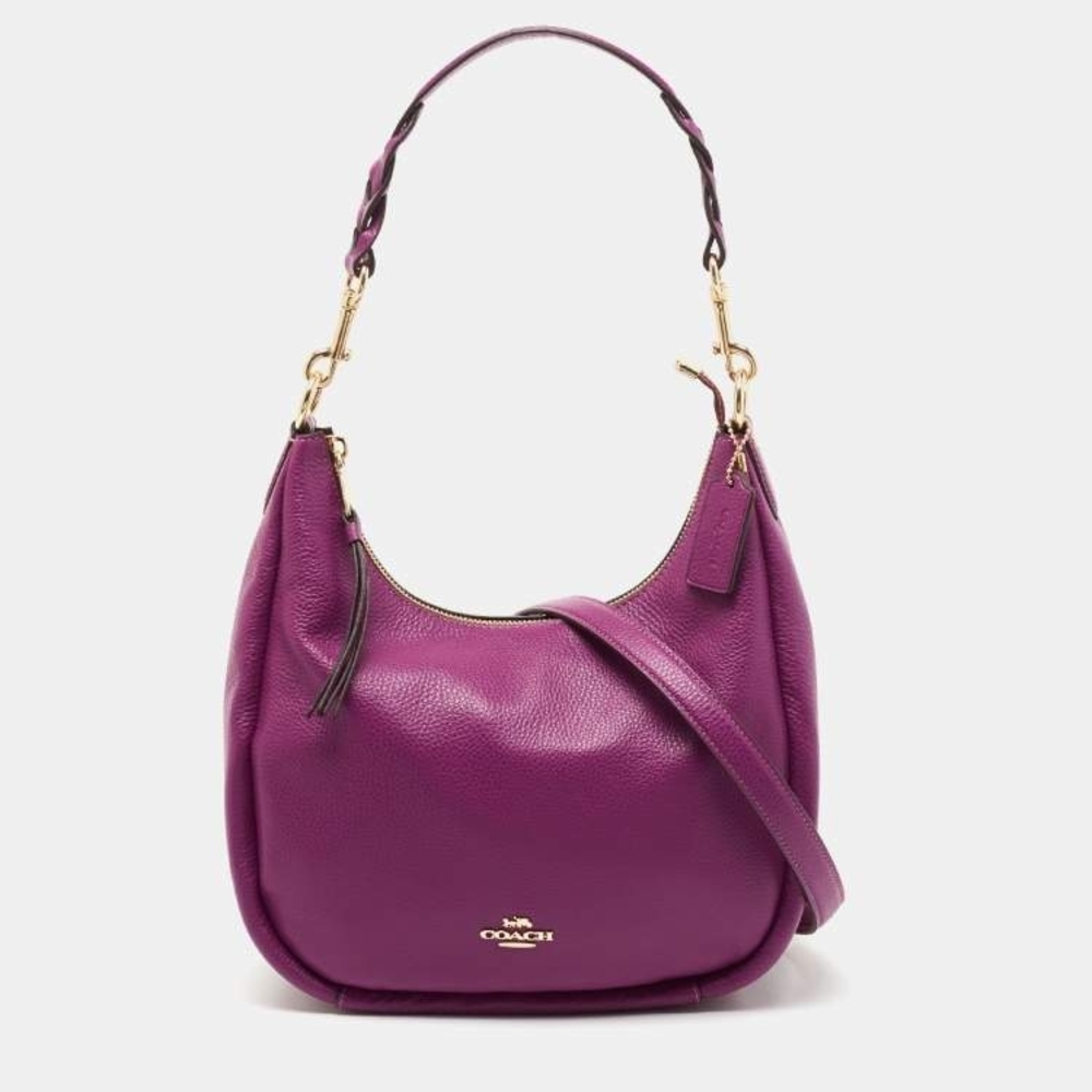 Coach Jules Leather Hobo 2 Way C9190